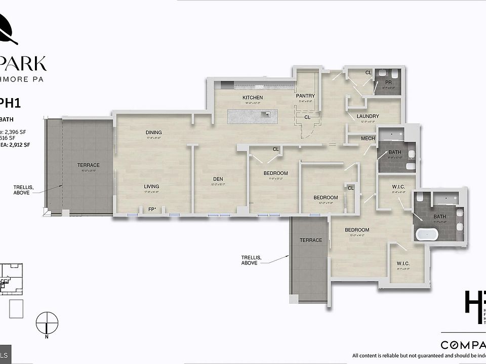 2nd image of 110 Park #Penthouse 1
