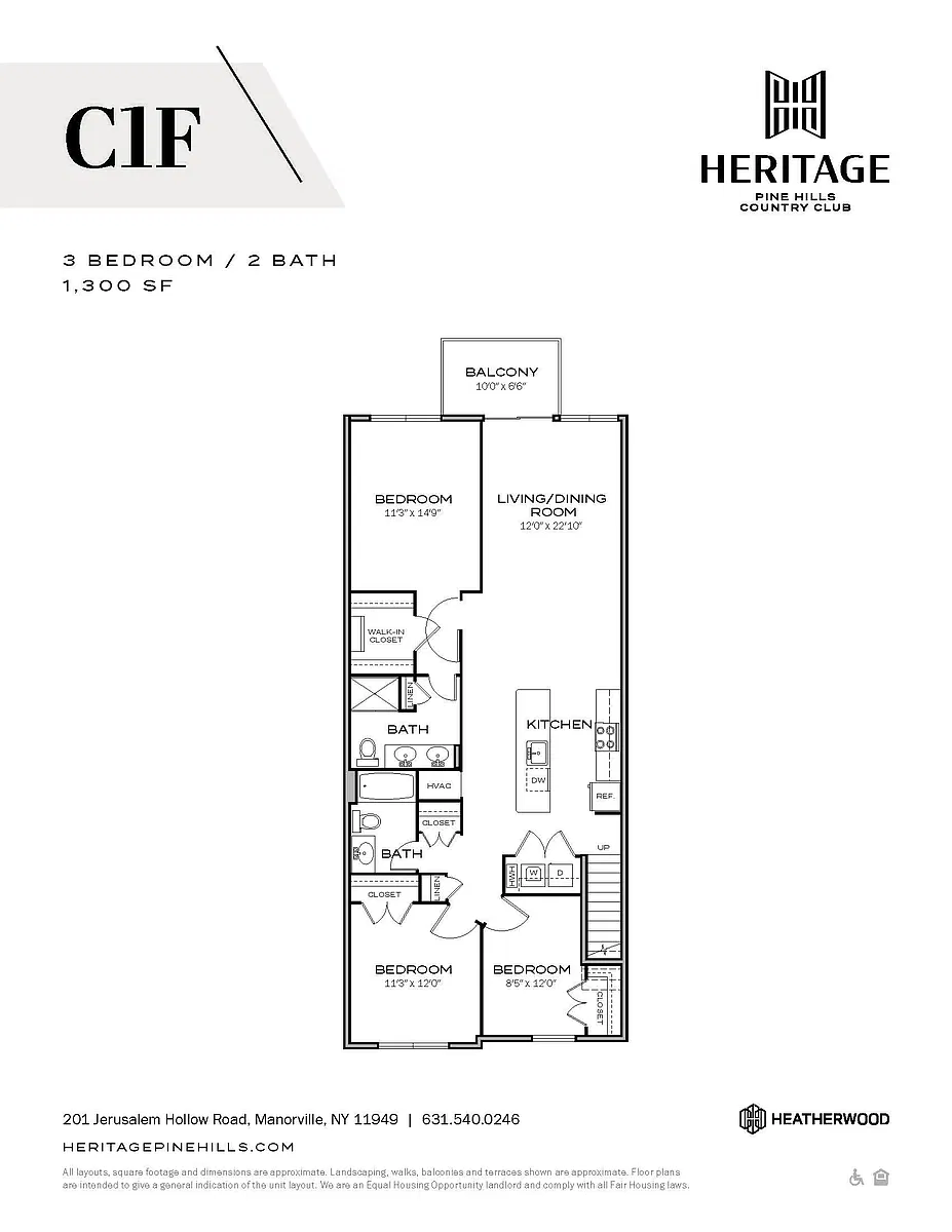 Floor plan C1F