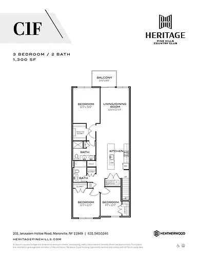 Floor plan C1F