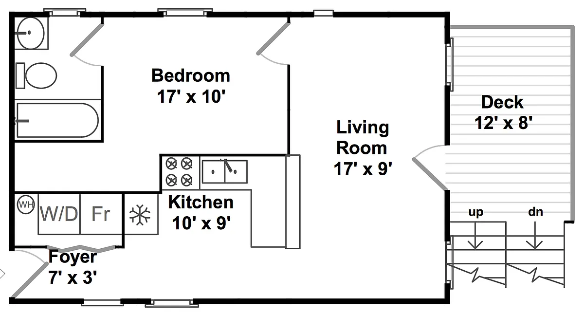 Floor plan 2R