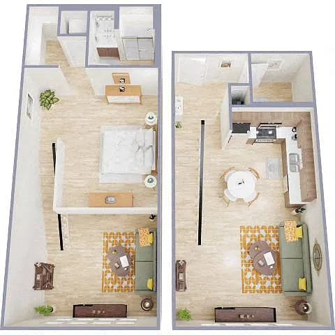 Floor plan Loft A