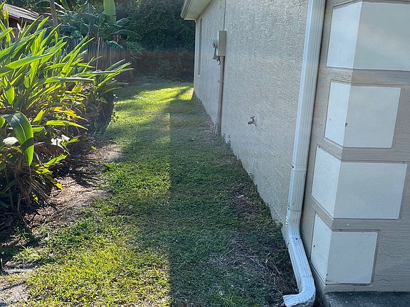 Side of house
