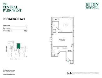 241 Central Park West, #13H