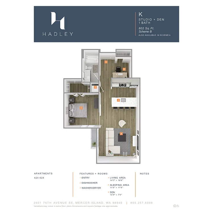 Floor plan K