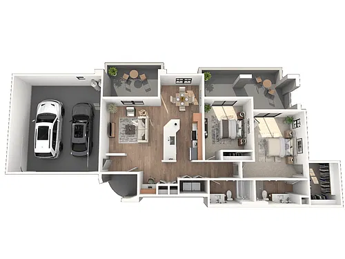 Floor plan B4 Premier w/Attached Garage