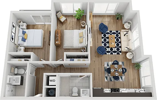 Floor plan B2