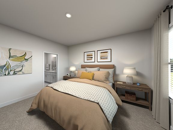 The Kirkwood offers a downstairs primary bedroom.