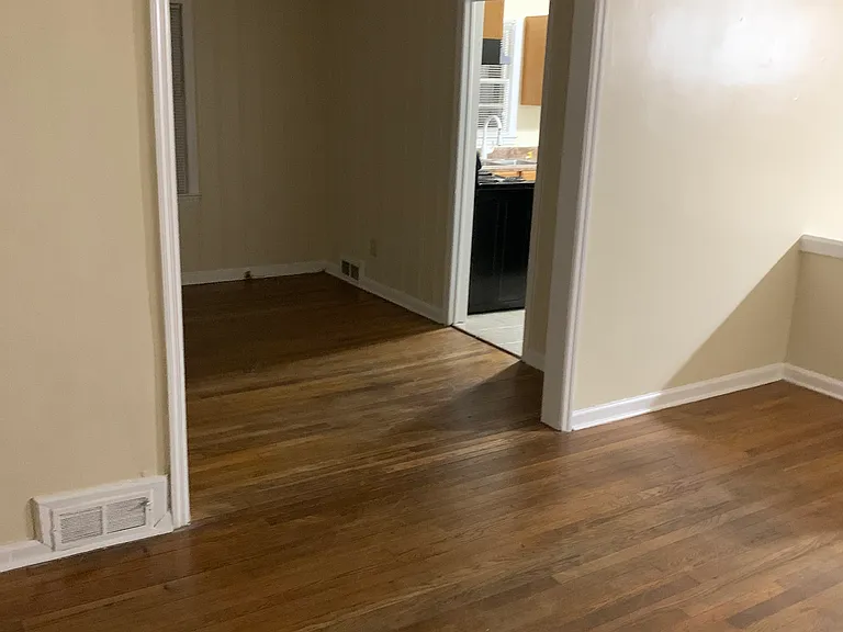 View of den off kitchen