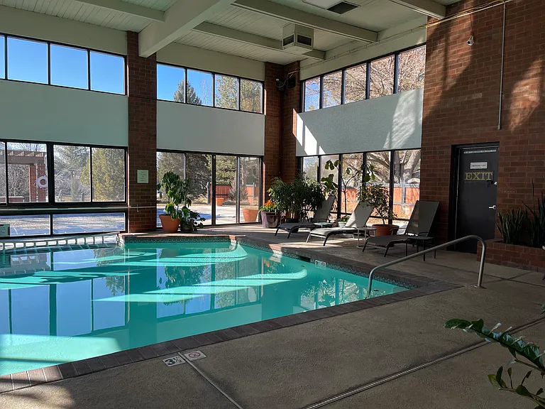 Indoor pool area
