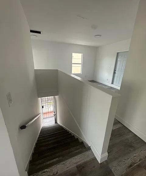 Top of the stairs view.