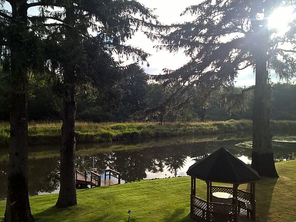 Dock and gazebo