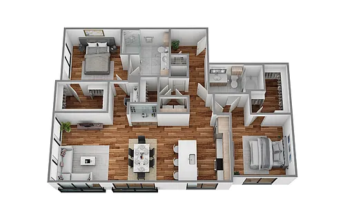 Floor plan T