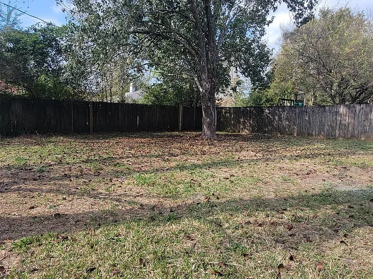 Large Fenced in Backyard