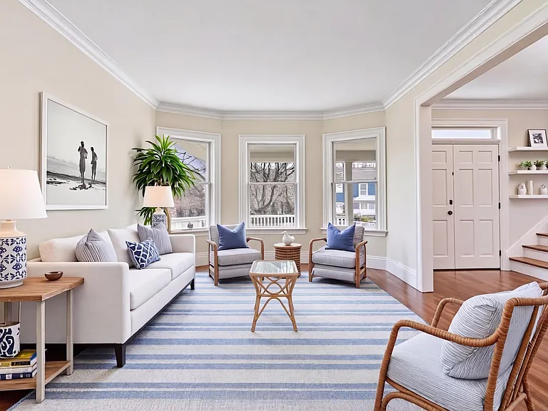 The Formal Living Room is to the Right, as you Enter the Spacious Foyer