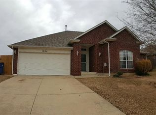1804 Cherokee Trl, Choctaw, OK 73020