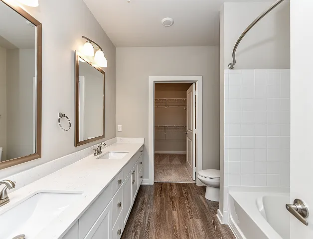 Residence Bathroom and Walk In Closet