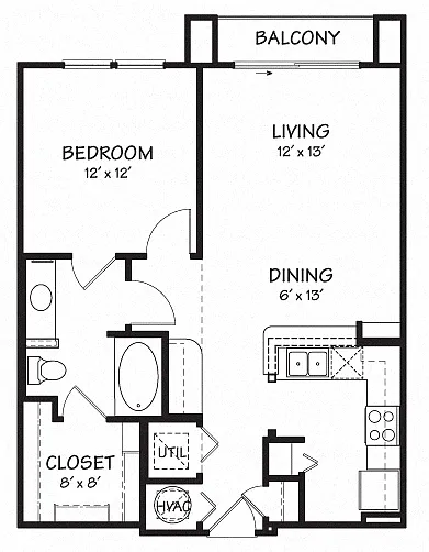Floor plan One A