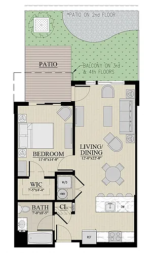 Floor plan B1