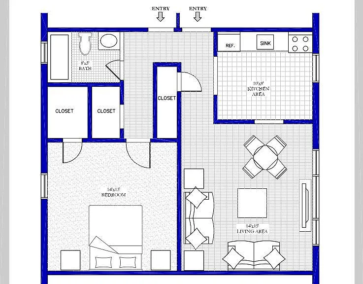 1-Bedroom