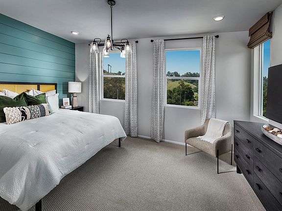 Residence 3 interior image modeled at a nearby Meritage community.