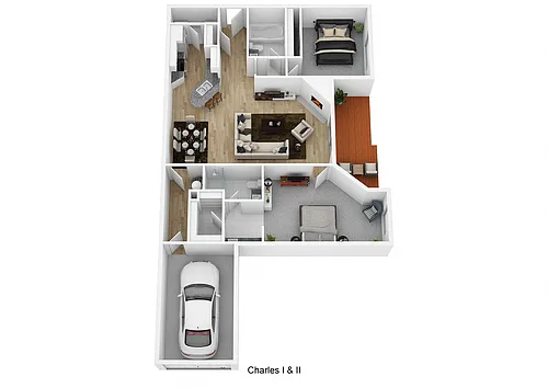 Floor plan Charles I