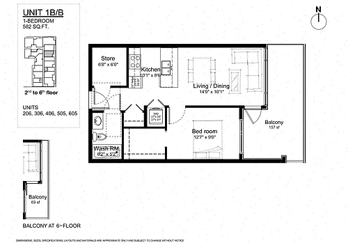 Floor plan 301