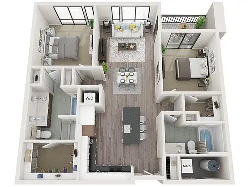 Floor plan B4
