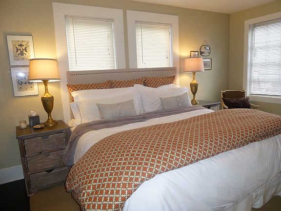 large bedroom with king