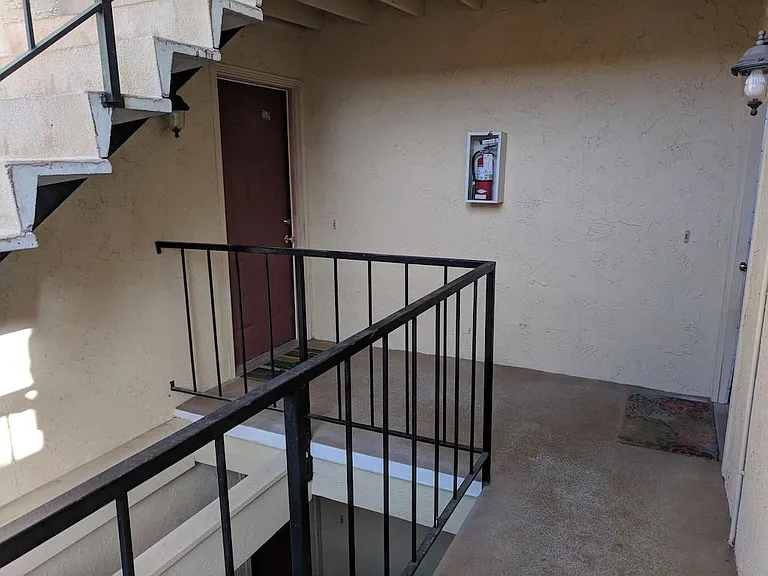 Approach front door