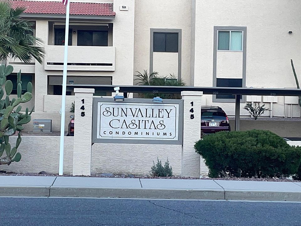 front of complex
