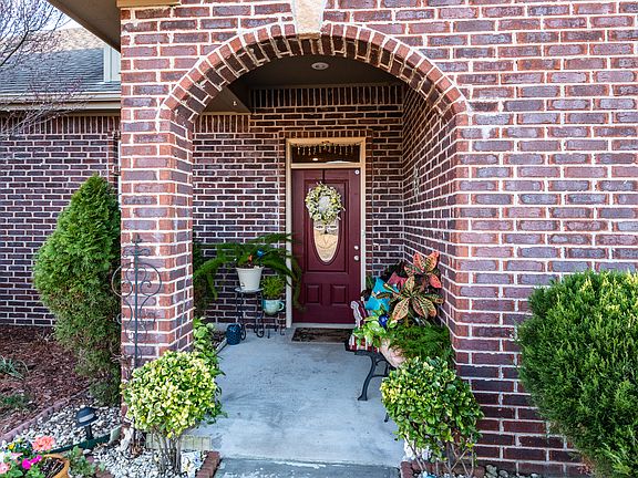 Welcoming front porch