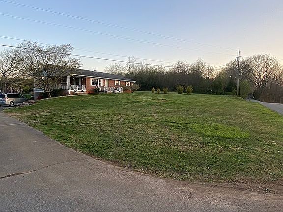 Driveway and front yard 