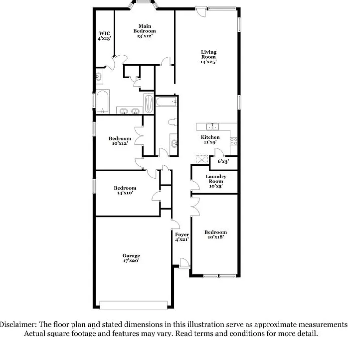 3 bed, 2.0 bath, 1857 sqft, $1,840 — Photo 2