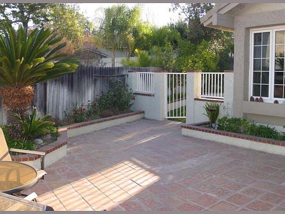 Front Entrance Patio