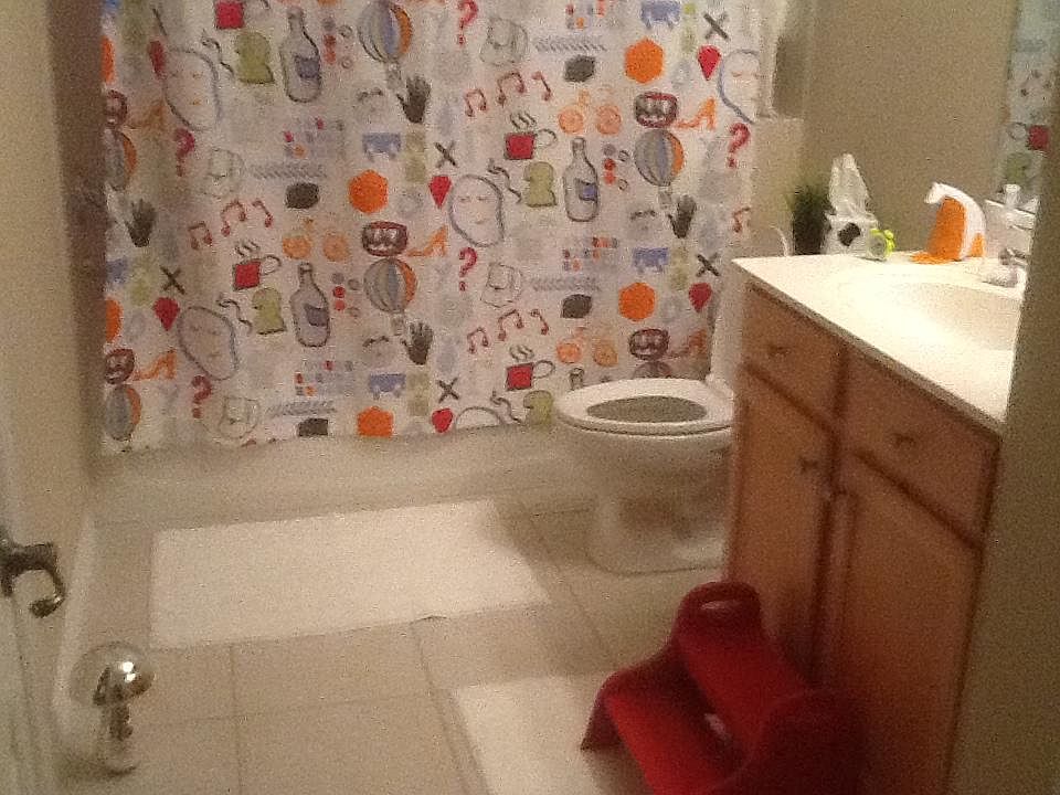 Bathroom two, very large and connected to bedroom two via a 