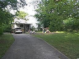 Huge fenced in back w/covered parking