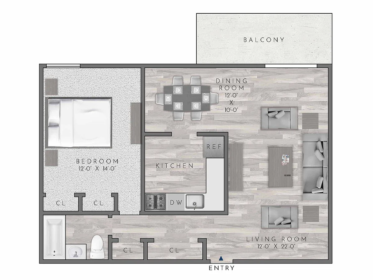 Floor plan A2