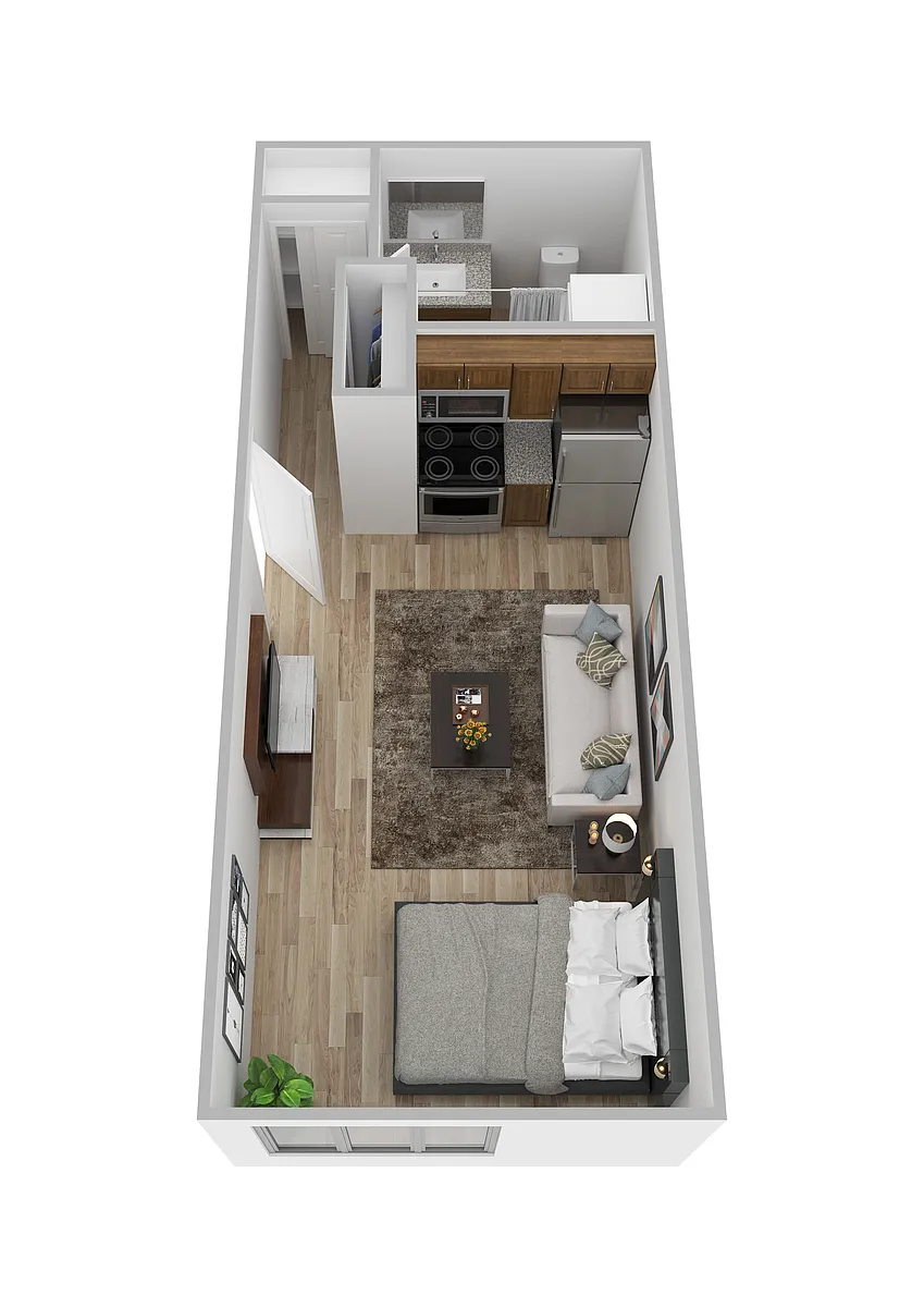 Floor plan Eco Studio