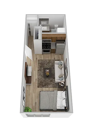 Floor plan Eco Studio