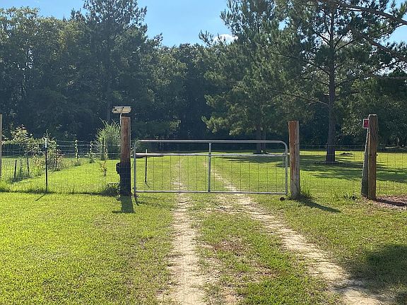 Gate entering the property 