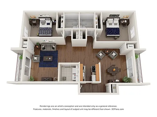 Floor plan The Keswick Suite- Wahoo Series