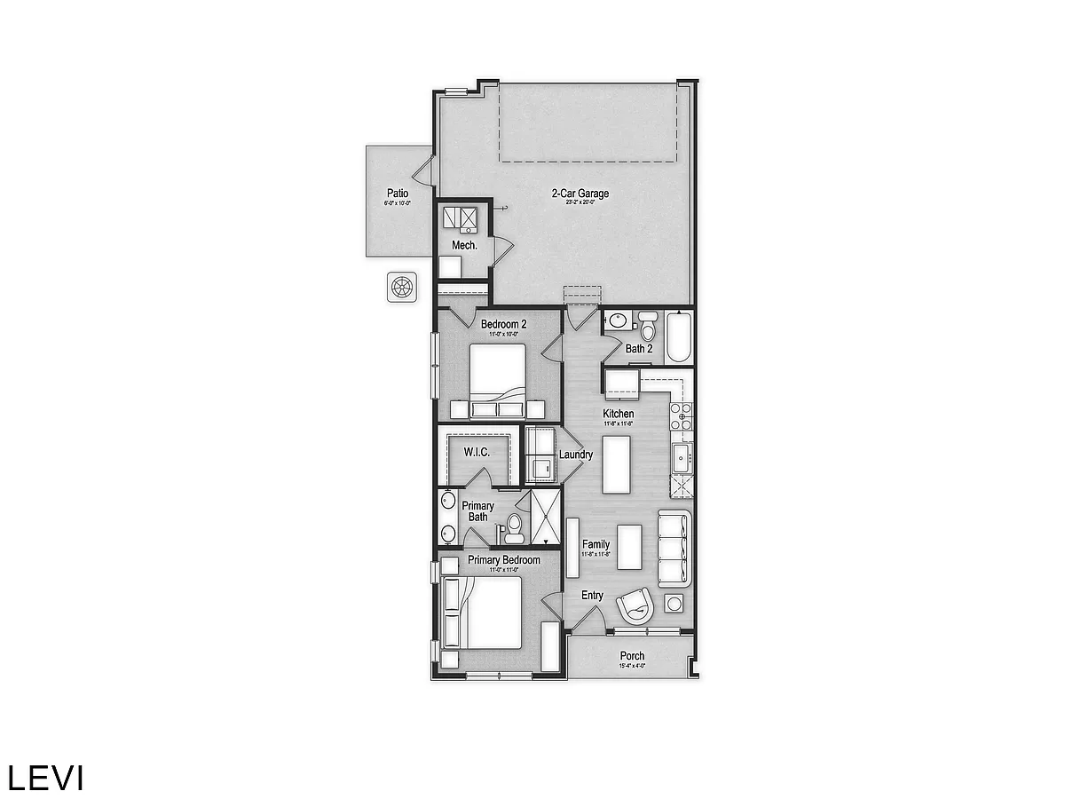 Floor plan The Levi