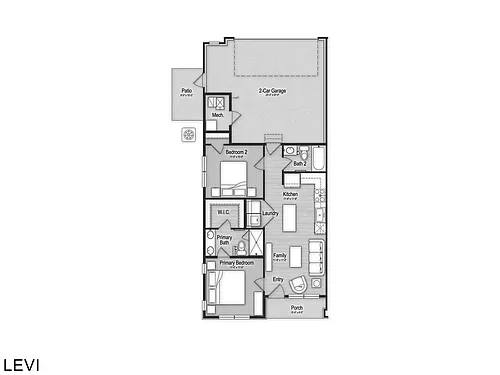Floor plan The Levi