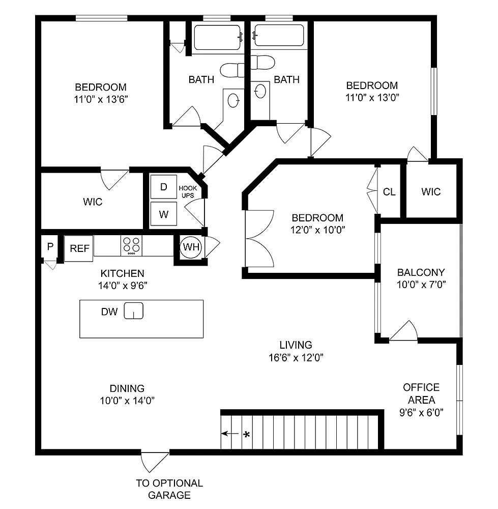Floor plan Tulip