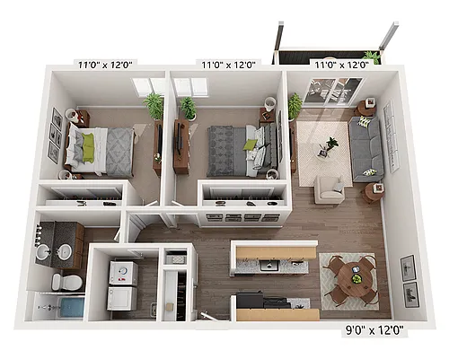 Floor plan Del Rio
