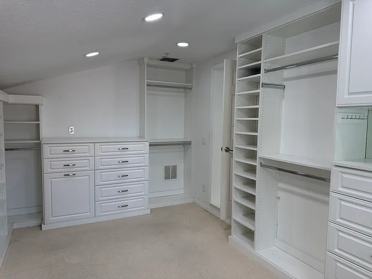 Primary closet