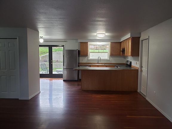 Brazilian Cherry Hardwood Floor open floor plan
