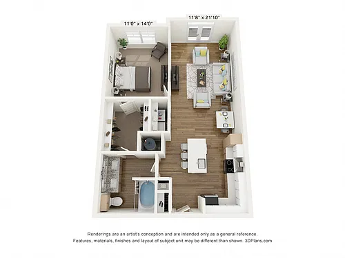 Floor plan The Banks