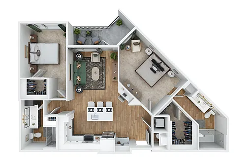 Floor plan B2