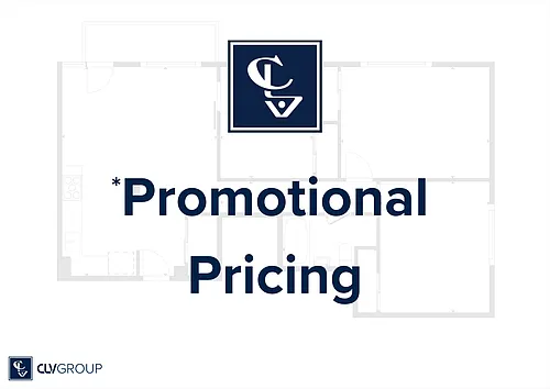 Floor plan 3 Bedroom Promotion for 8 Months